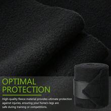 2/4pcs Complete Set Of Equestrian Equipment, Including Obstacle Racing Leg Guards, Hoof Boots, And Storage Bag