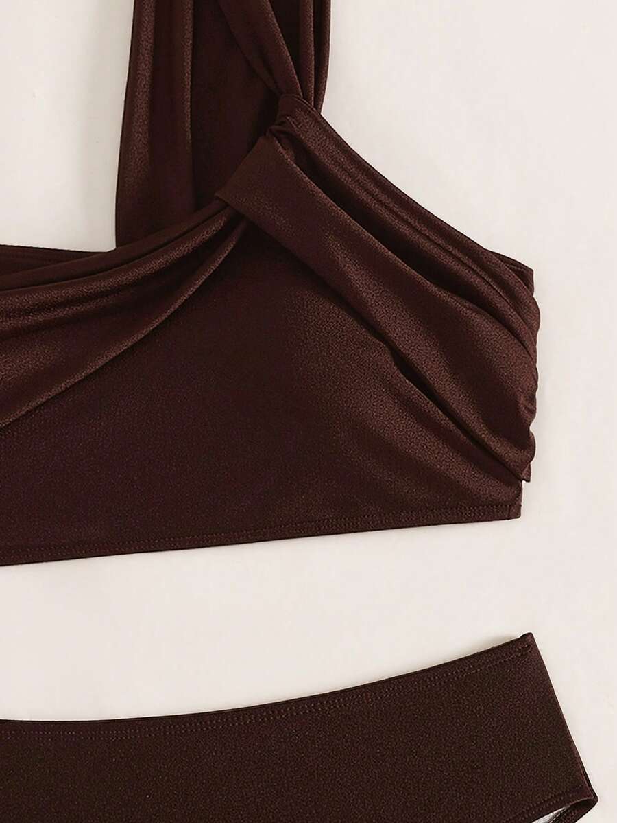 Costavie Ženski Minimalistički Asimetrični Kupaći Set