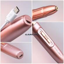 GANLAIX Professional Nail Drill Kit, USB Rechargeable Nail File Drill, 300mAh Lithium Battery High Capacity, Manicure & Pedicure Set, Home And Salon Nail File Kit, Nail Buffer Polishing Tools