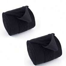 2/4pcs Complete Set Of Equestrian Equipment, Including Obstacle Racing Leg Guards, Hoof Boots, And Storage Bag