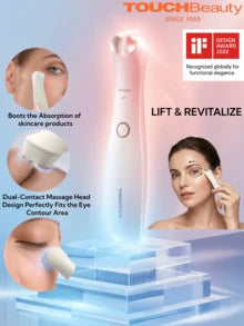 TOUCHBeauty Eye Beauty Device, Dual-Contact Eye Massager, Warm Compression And Lifting, Promotes Blood Circulation, Enhances Skincare Absorption, Maximizes Efficacy. Gift For Women.