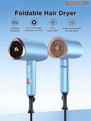 Professional High Power Fast Drying Low Noise Constant Temperature Hair Dryer, Home Hotel Lightweight Travel Salon Hair Dryer, Constant Speed AC Motor, Women's Birthday Gift, One-Key Cold/Hot Air Switch