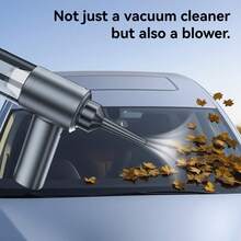 SUITU 7.4V 2000mAh Rechargeable Wireless Car Vacuum Cleaner, With Brushless Motor, 11000Pa Strong Suction, 4-In-1 Portable Handheld Vacuum Cleaner And Blower, With LED Display