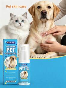 Pet Care Soothing Gel, Cleans And Protects Skin For Cats And Dogs, Gentle Formula Relieves Redness And Itchiness, Random Delivery Of New And Old Versions