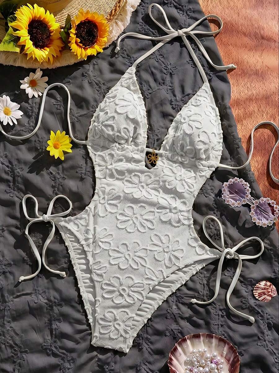 Ženski Jednodelni Kupaći Ležerni Seksi