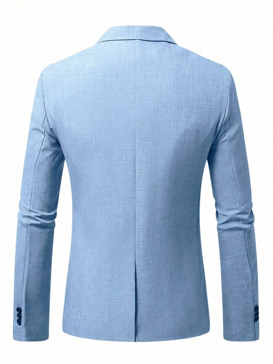 Muški letnji smart casual blejzer, regular fit, dugih rukava