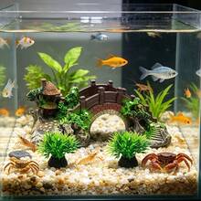 3pcs Set, Aquarium Bridge Decoration - Medieval Stone Arch Design With Stone Carving Craftsmanship, Durable Resin Material Suitable For Freshwater/Saltwater Fish Tank Water Landscape Decoration, Elegant Packaging Box, Ideal Gift For Aquarium Enthusiasts