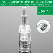 Skincare Tool Wireless Microneedle Roller Pen Digital Display Beauty Device With 10pcs Replaceable Needle Heads