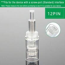 Skincare Tool Wireless Microneedle Roller Pen Digital Display Beauty Device With 10pcs Replaceable Needle Heads