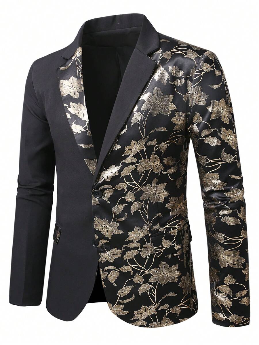 Muški letnji smart casual blejzer, regular fit, dugih rukava