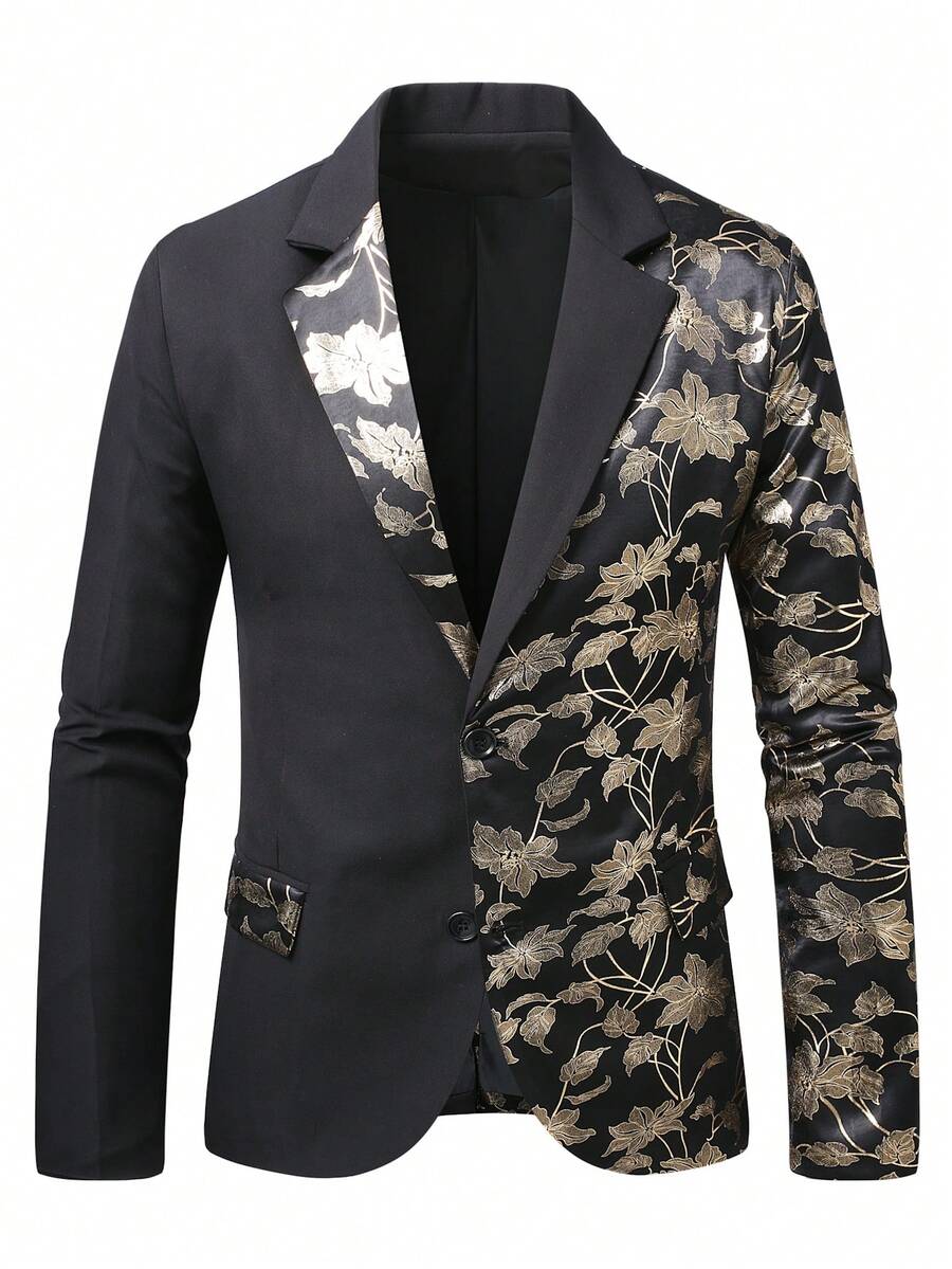 Muški letnji smart casual blejzer, regular fit, dugih rukava