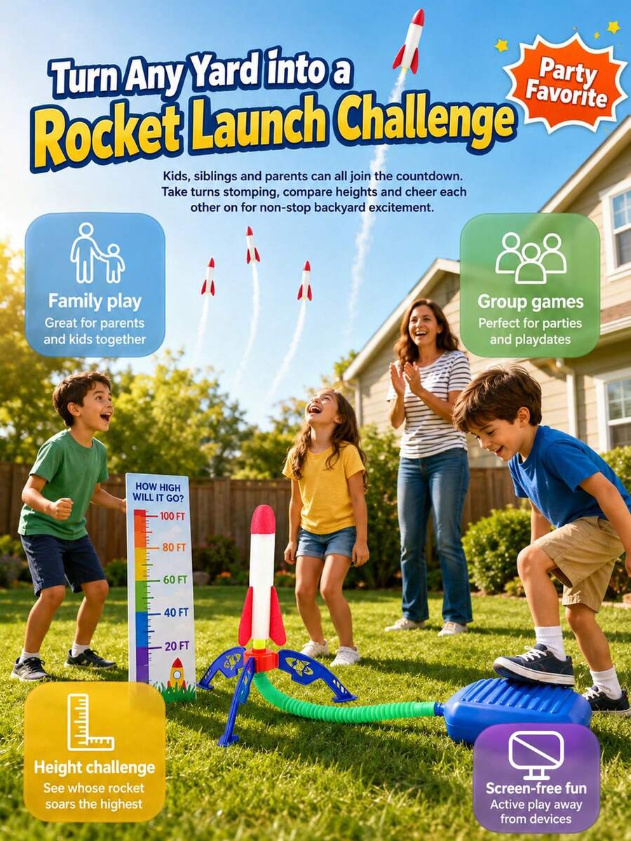 3D penasta igračka lansator raketa