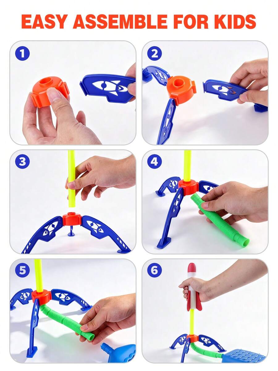 3D penasta igračka lansator raketa