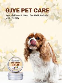 GJYC PET Natural Paw & Nose Care Balm - Quickly Soothes Dry Skin, Available In Multiple Scents And Sizes, Protective And Healing Effects