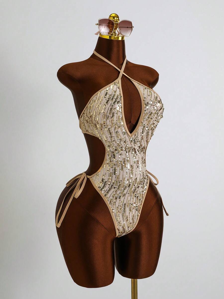 Glamour Jednodelni  Seksi Bikini