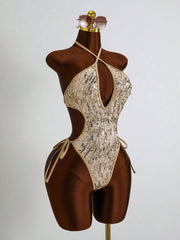 Glamour Jednodelni  Seksi Bikini