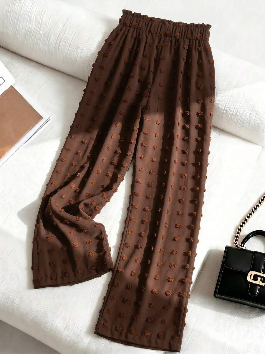 Ženske pantalone sa leopard printom, jesenja tkanina za žene