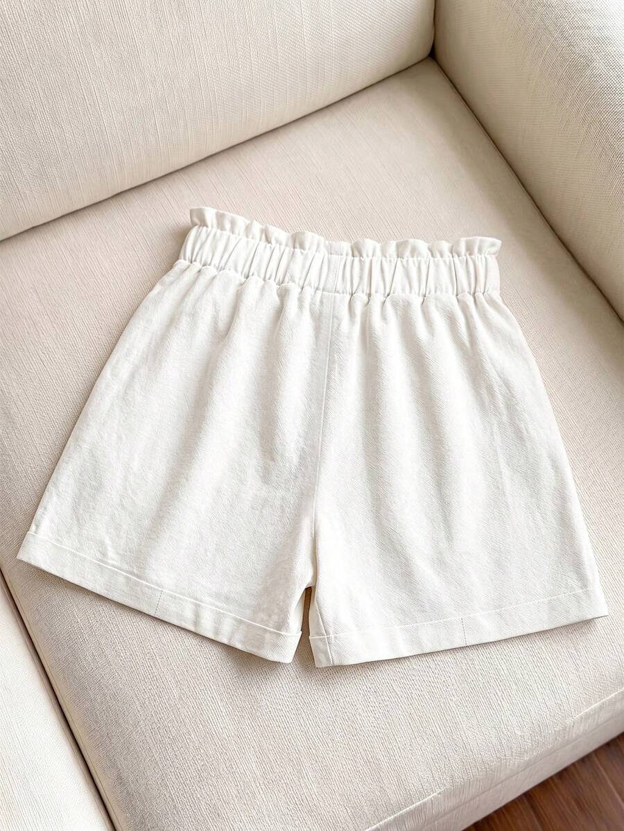 Ženski Casual Solid Šorts sa Pojasom