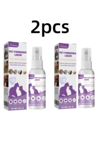 Pet Calming Soothing Spray For Dogs & Cats, Natural Heat Cycle Relief Spray, Reduce Restlessness, Noisy Meowing & Pacing, Gentle Herbal Soothing Liquid To Calm Anxious Pets During Estrus, For Male & Female Pets