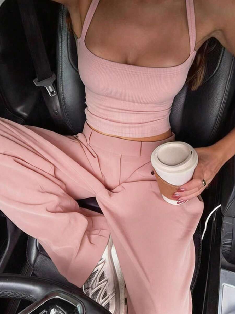 Ženska Casual Udobna Majica i Pantalone  Set