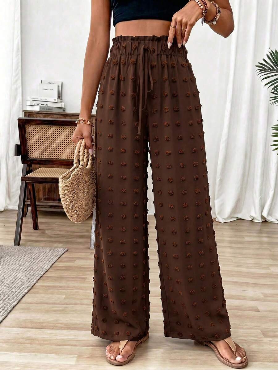 Ženske pantalone sa leopard printom, jesenja tkanina za žene