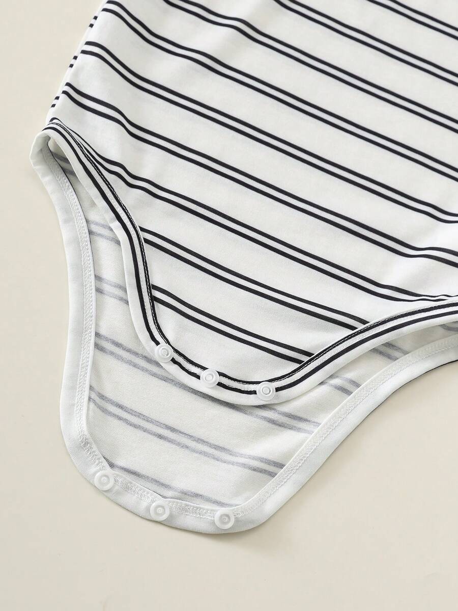 Set od 6 kom unisex bodija za novorođenče dečaka/devojčice, 100% pamuk
