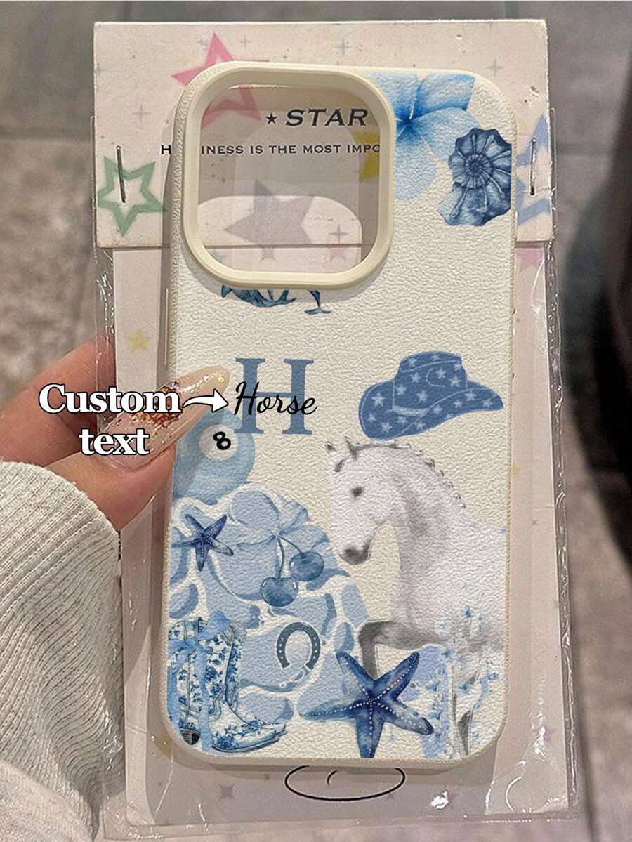 Futrola za telefon sa dizajnom  konja, kompatibilna sa 17 Pro Max/17 Air/16E/16 Pro Max/15/14 Plus/13/12/11, S24/20 Ultra/A52S/A31 A21S/A13/A05S, Note 13 Pro Plus/Note 10/Note 12C/Note 13C,