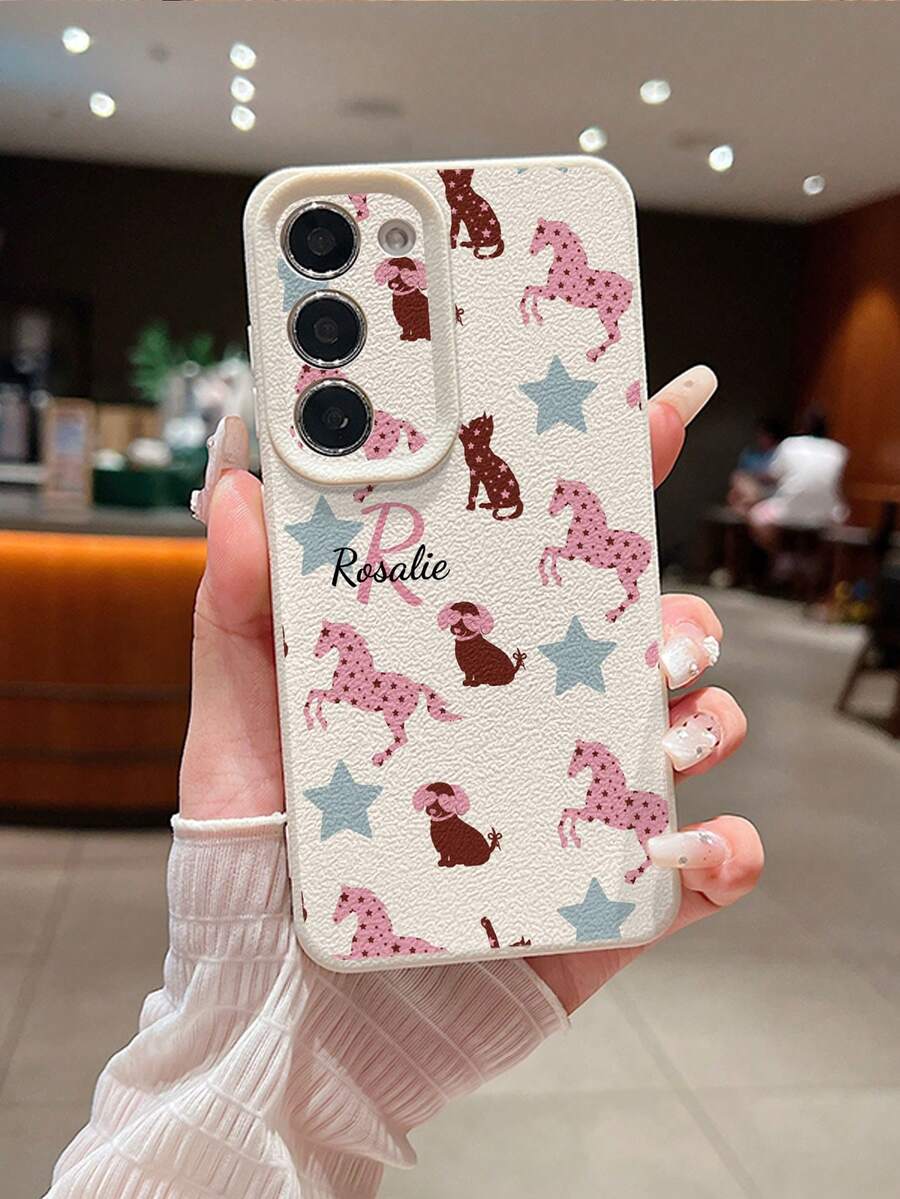 Futrola za telefon sa dizajnom  konja, kompatibilna sa 17 Pro Max/17 Air/16E/16 Pro Max/15/14 Plus/13/12/11, S24/20 Ultra/A52S/A31 A21S/A13/A05S, Note 13 Pro Plus/Note 10/Note 12C/Note 13C,