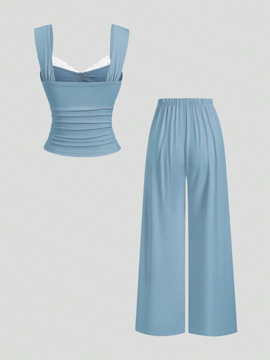 Slatki set pantalone + majica