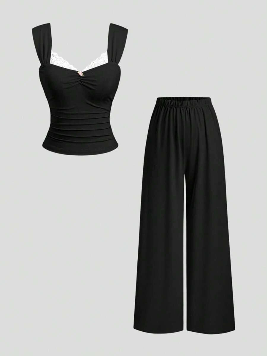 Slatki set pantalone + majica