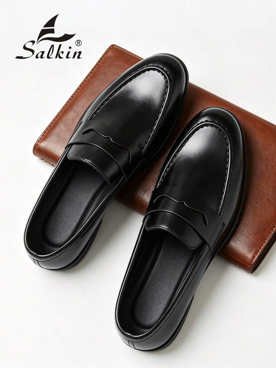 Klasične dizajnerske ručno rađene muške mokasine, pristupačan luksuz, slip-on  cipele