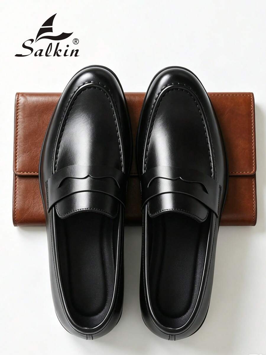 Klasične dizajnerske ručno rađene muške mokasine, pristupačan luksuz, slip-on  cipele
