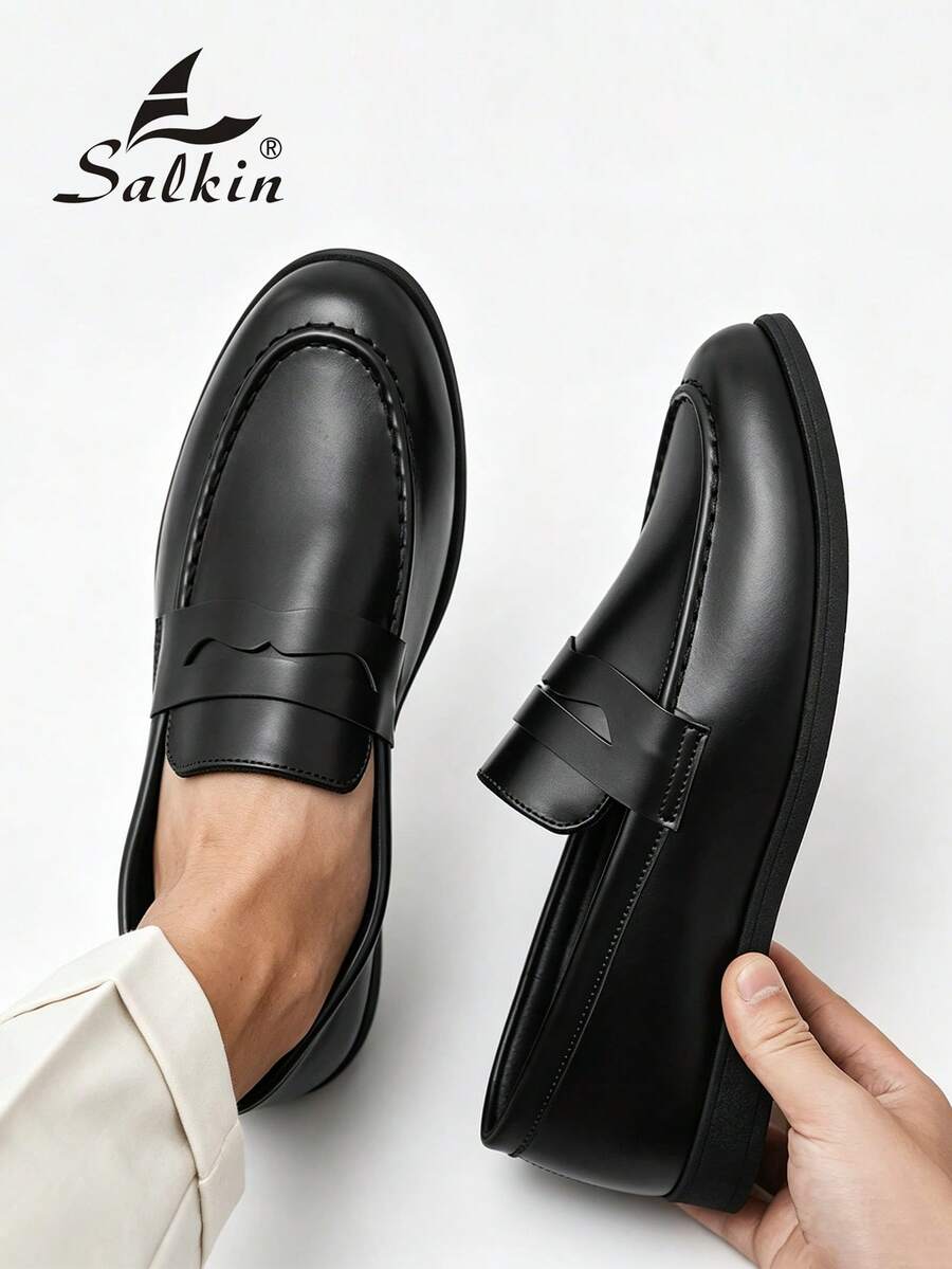 Klasične ručno rađene muške mokasine ,slip-on