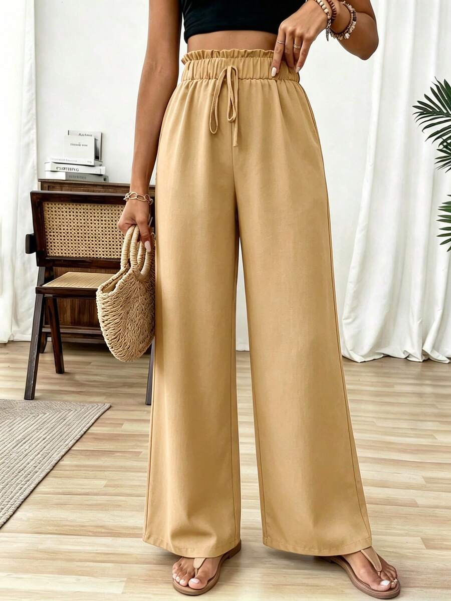 Ženske pantalone sa leopard printom, jesenja tkanina za žene
