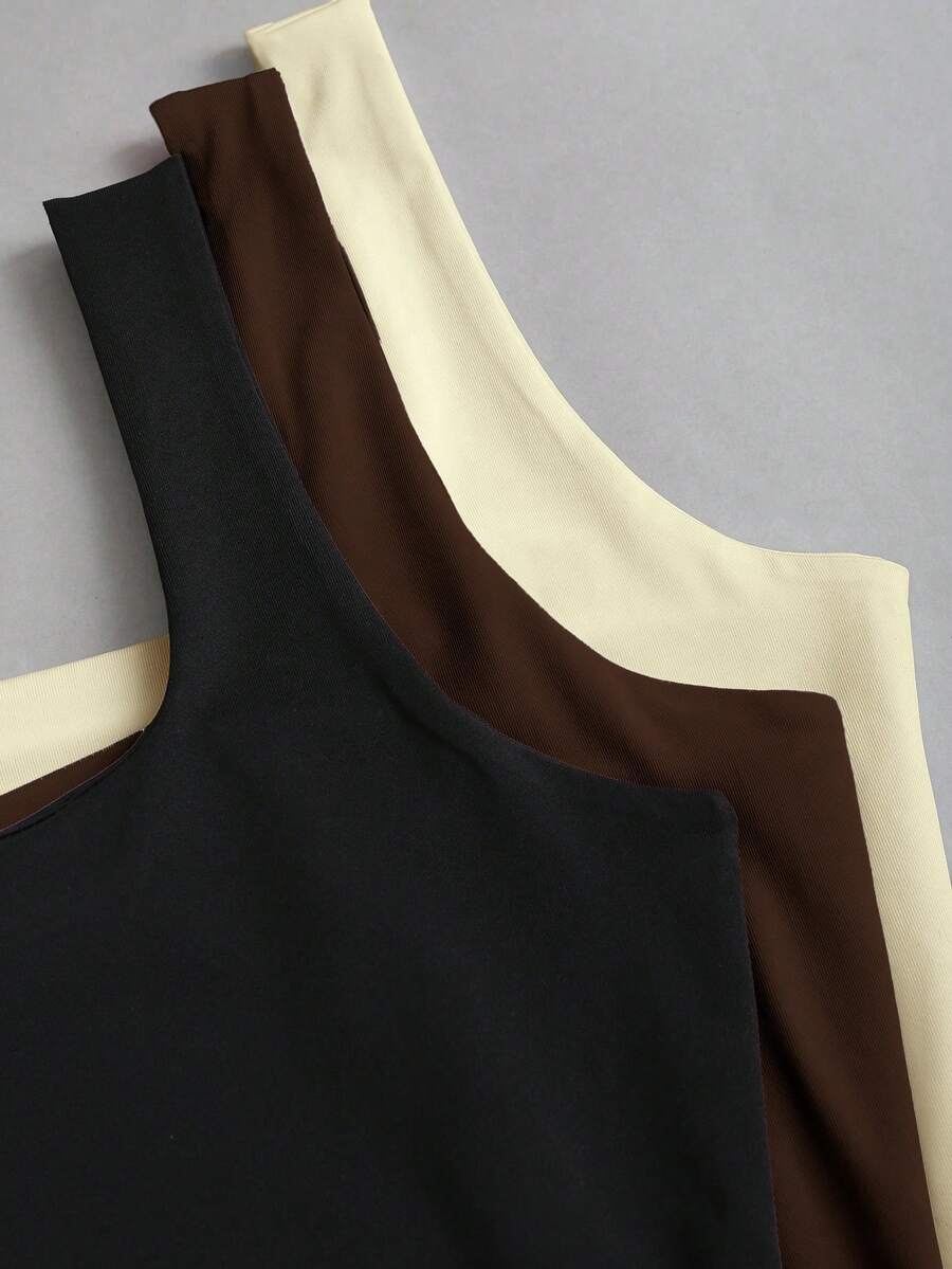 Sweetra Ženska Letnja Majica – Kvadratni Izrez, Nabran Slim Fit Casual Top