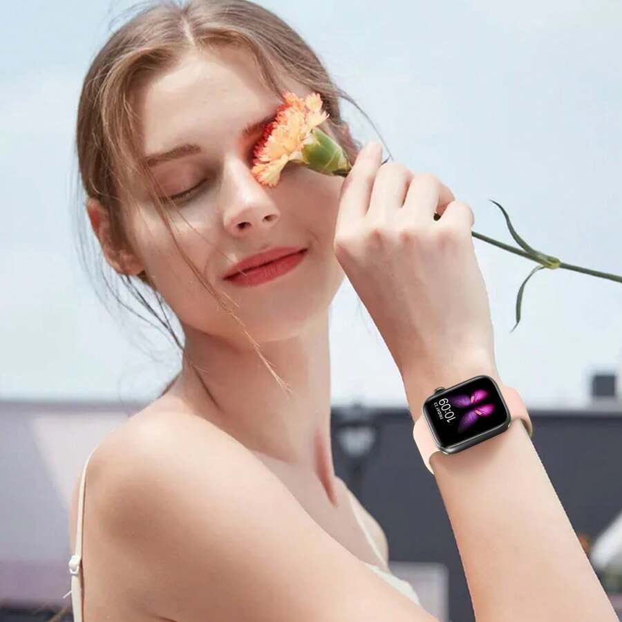 Unisex modni ležerni kaiš za sat od silikona , kompatibilan sa Apple Watch 38mm 40mm 41mm 45mm 46mm 44mm 49mm