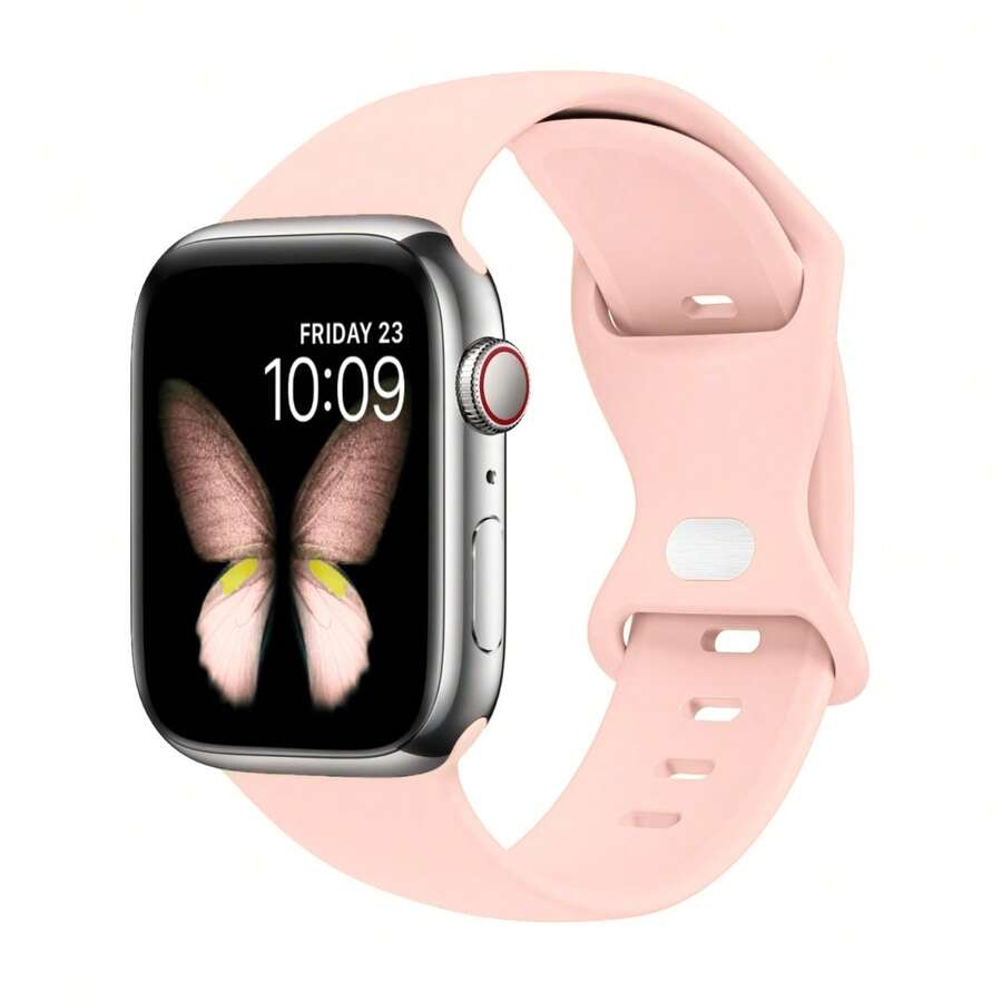 Unisex modni ležerni kaiš za sat od silikona , kompatibilan sa Apple Watch 38mm 40mm 41mm 45mm 46mm 44mm 49mm