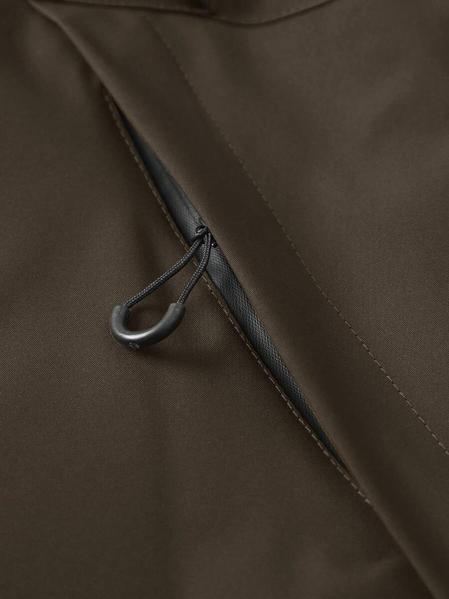 Muška softshell vetrovka sa kapuljačom i pertlama