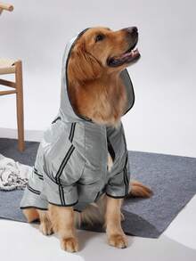Waterproof Dog Raincoat, Windproof And Waterproof, Suitable For Large, Medium And Small Dogs, Pet Raincoat, For Teddy Dog, Bichon Frise, Corgi, Golden Retriever, Labrador And Other Dogs To Wear During Rainy Day Walks