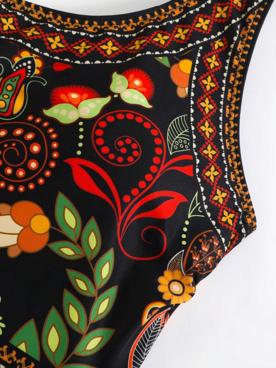 Dvoelni Kupaći Sa Suknjom, Elegantna Casual  Kombinacija