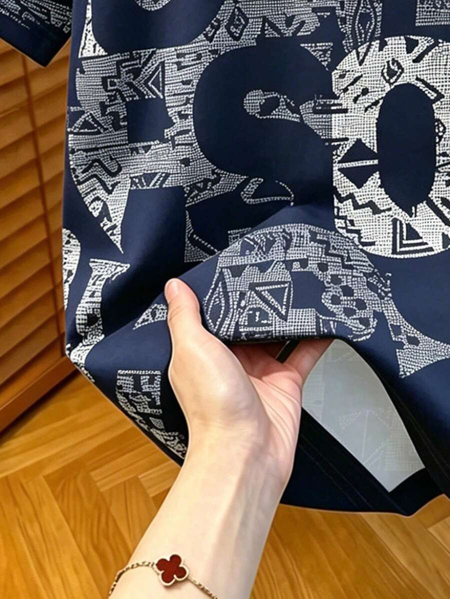 Muška ležerna majica kratkih rukava sa printom