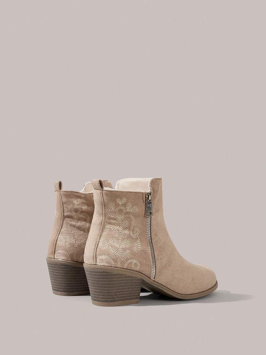 Ženske gležnjače, BOHO, retro američki, boemski, vestern stil