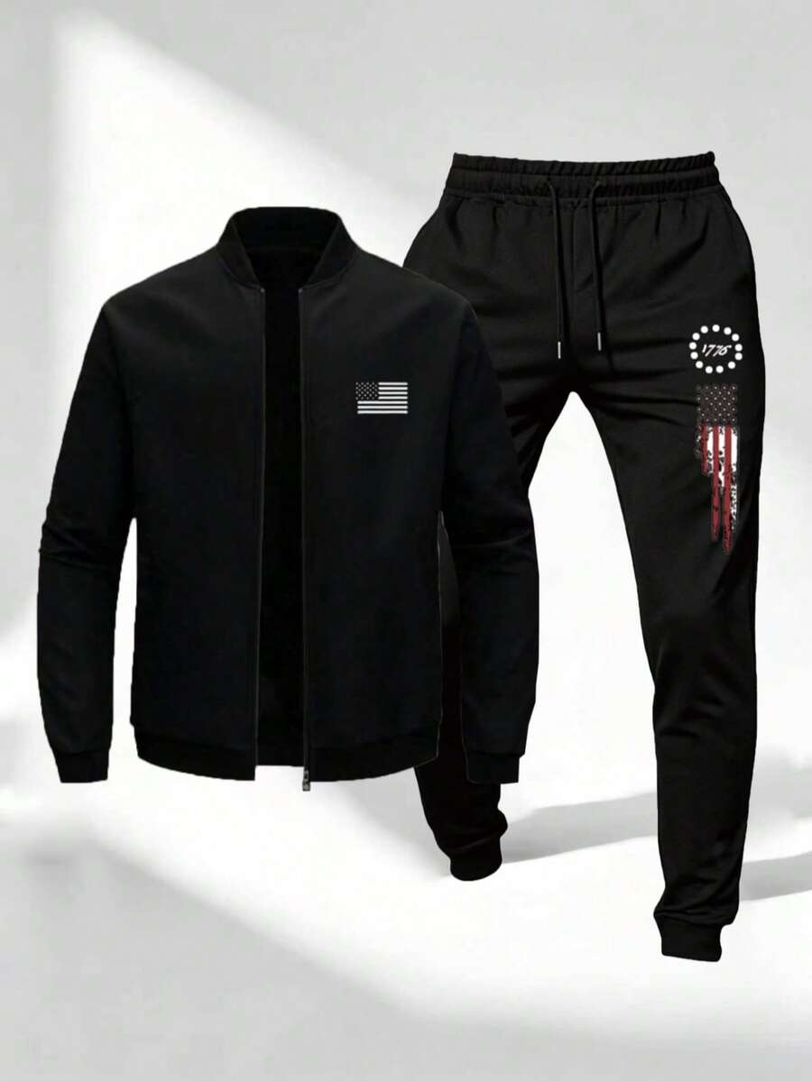 Muški lagani široki ležerni sportski set