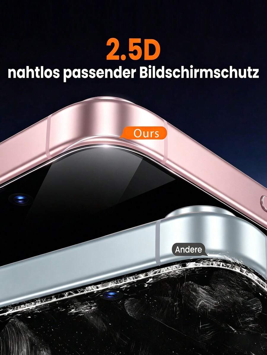Pakovanje od 3 ultra izdržljiva HD kaljena stakla za zaštitu celog ekrana, kompatibilna sa iPhone 18 Pro/18 Pro Max/17/17Pro/17Air/17Pro Max, 16/16Pro/16Plus/16Pro Max, 15/15Plus/15Pro/15Pro Max, 14/14Plus/14Pro/14Pro Max/13/13Pro/13Pro Max/12/11/11Pro/11