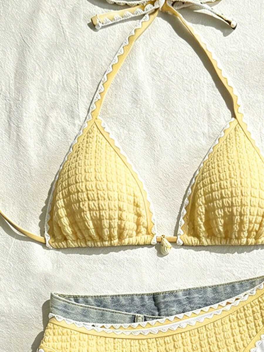 Ženski dvodelni bikini kupaći kostim