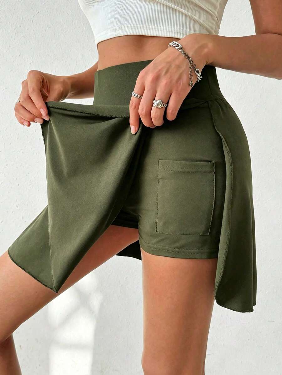 Letnja Sportska i Casual Ženska Kratka Suknja šorts (Sa Džepovima)