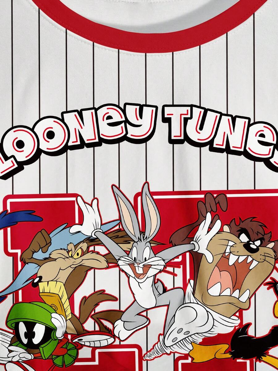 LOONEY TUNES Ženska ležerna majica sa printom crtanih filmova