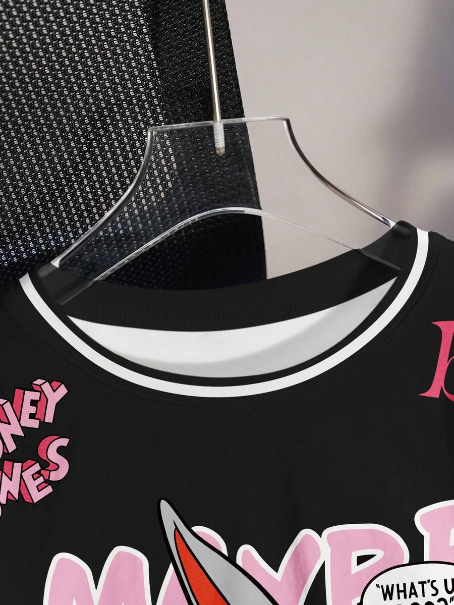 LOONEY TUNES Ženska ležerna majica sa printom crtanih filmova