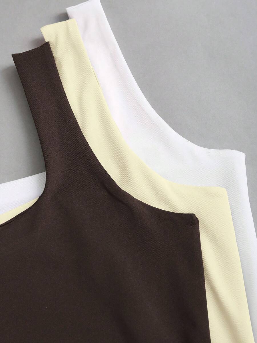 Sweetra Ženska Letnja Majica – Kvadratni Izrez, Nabran Slim Fit Casual Top