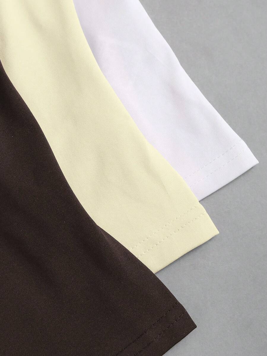 Sweetra Ženska Letnja Majica – Kvadratni Izrez, Nabran Slim Fit Casual Top